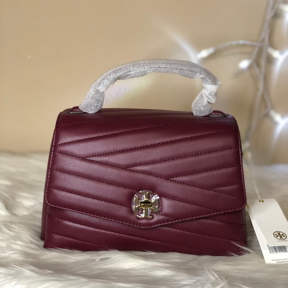 Tory Burch Kira Chevron top handle bag
